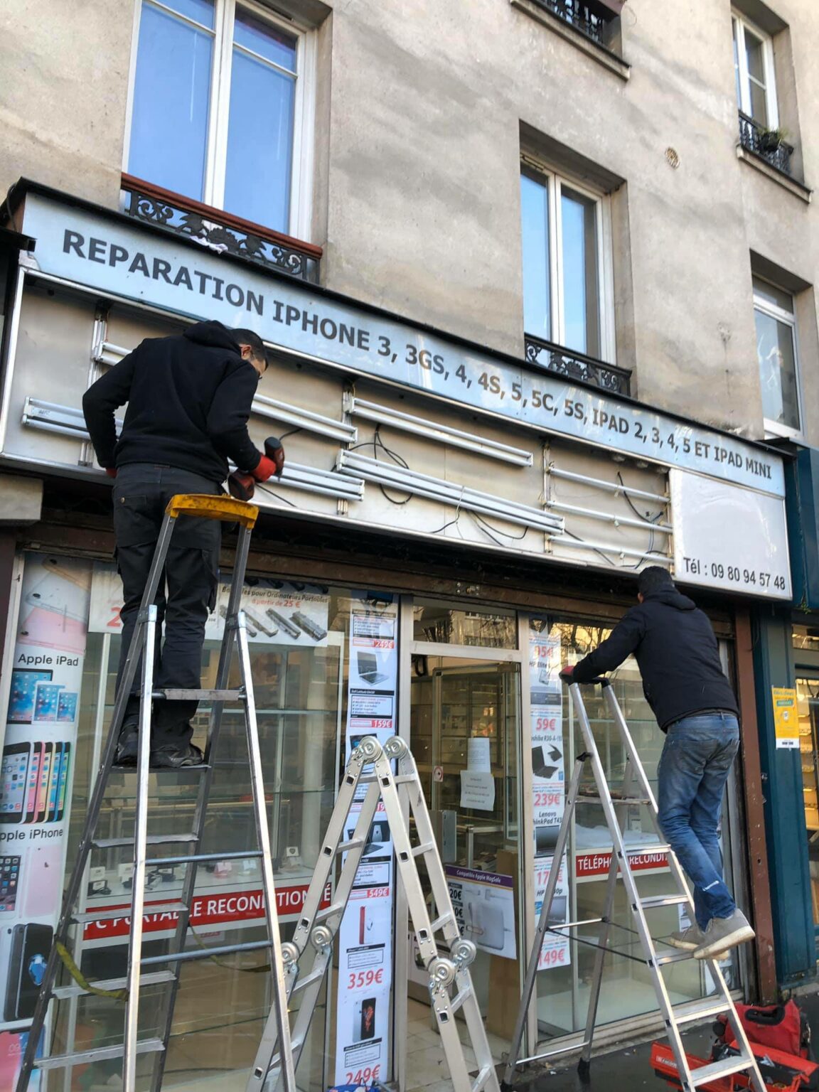 Installation et dépannage rideaux métalliques et volets roulants à Paris